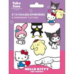 Hello Kitty & Friends Glitter Body Tattoos