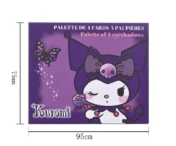 Hello Kitty Kuromi Paleta de Sombras de Ojos