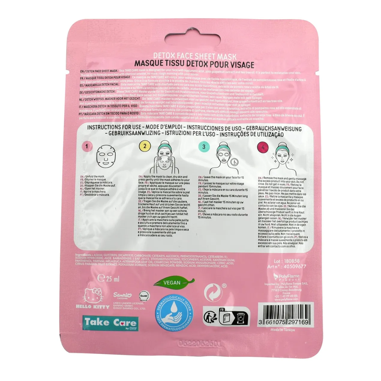 Hello Kitty Mascarilla Facial Detox