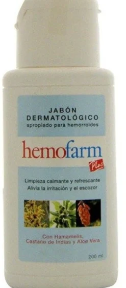 Hemofarm Plus Jabón Dermatológico Líquido
