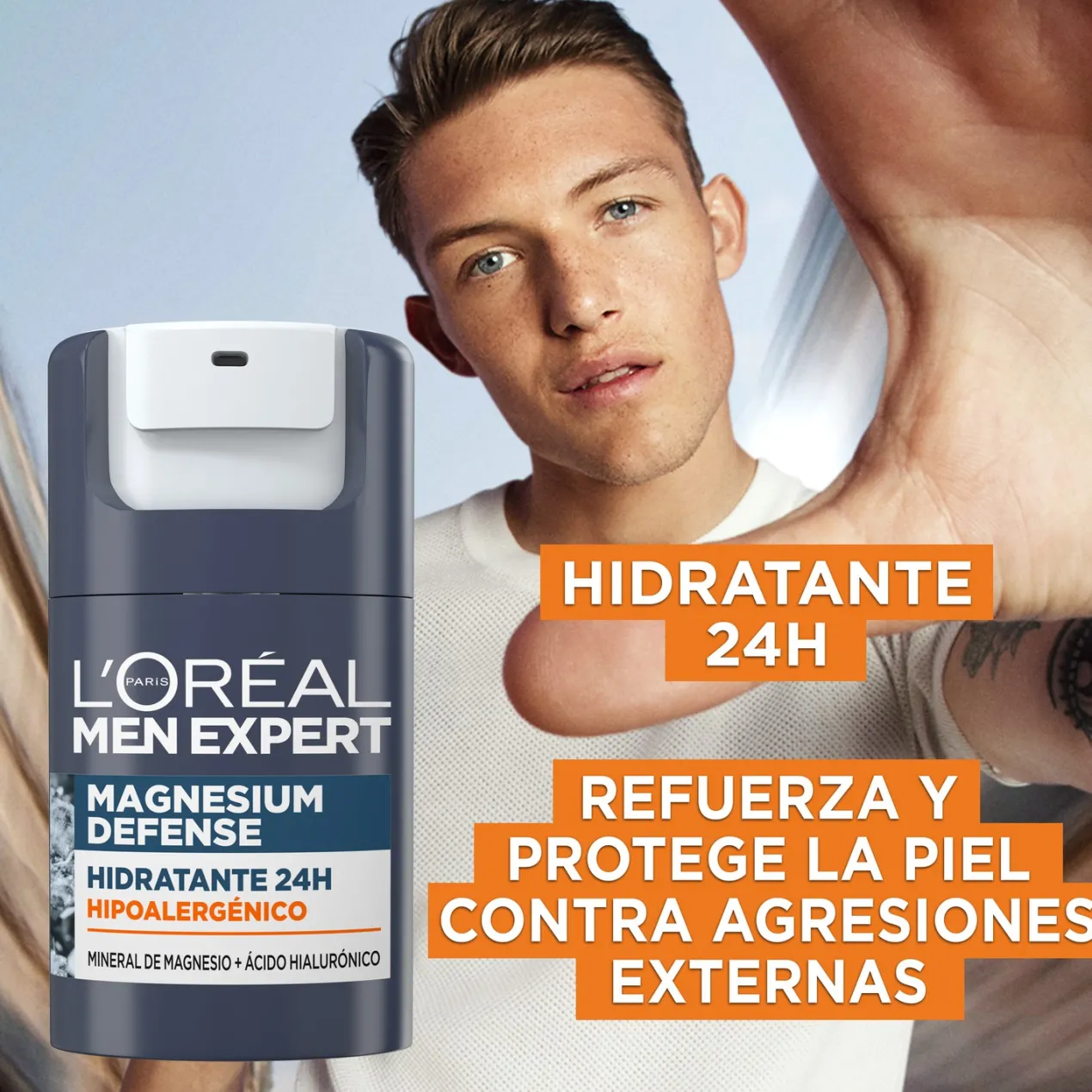 Hidratante 24H Magnesium Defense