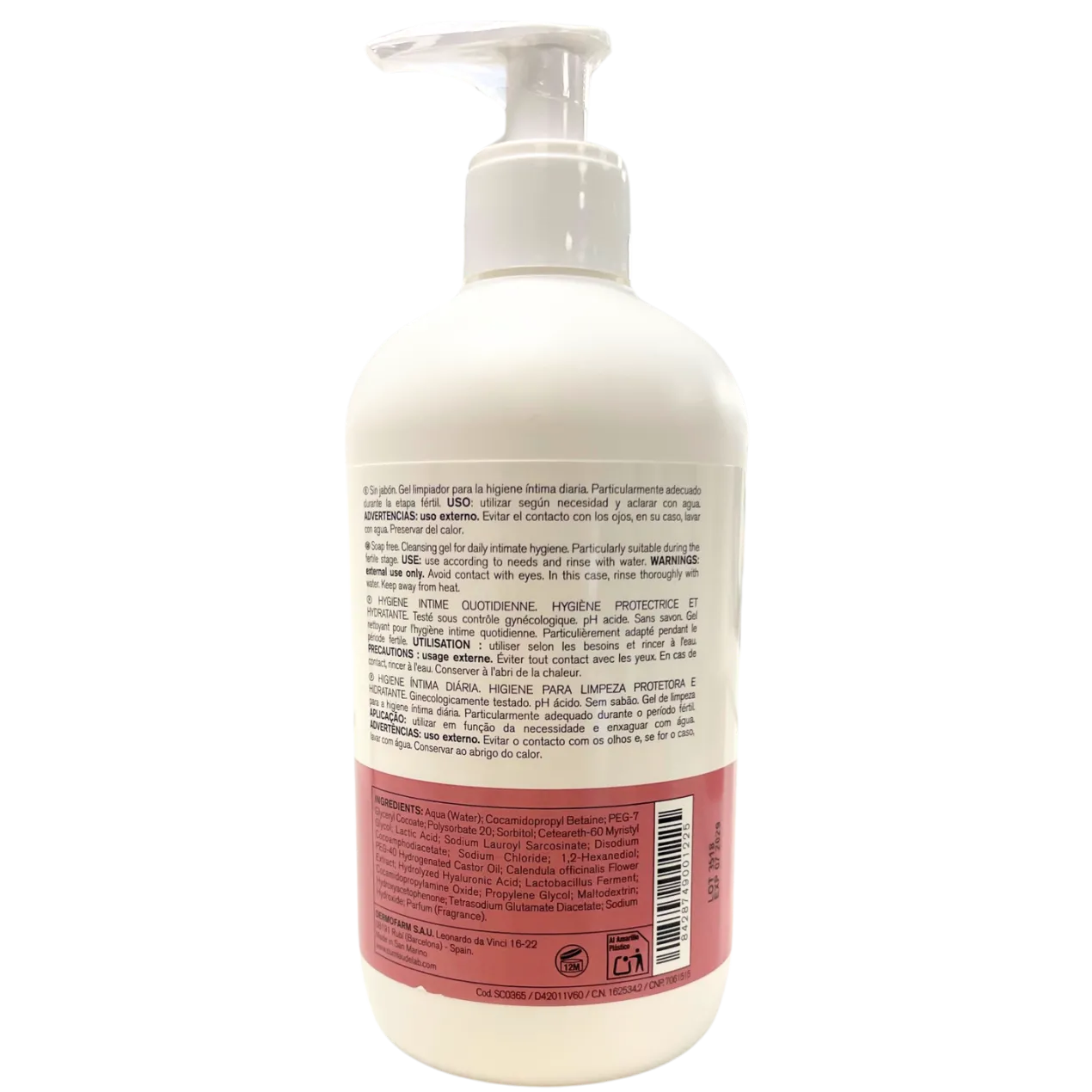 Higiene Intima Diaria Gel