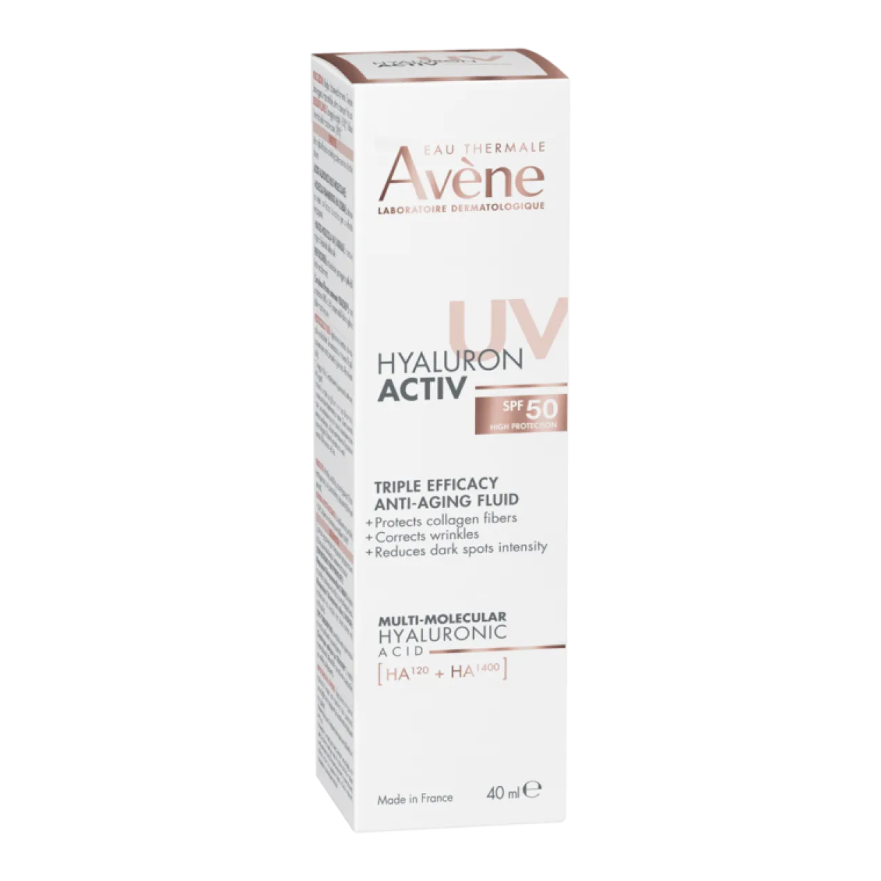 Hyaluron Activ UV Fluido Triple Eficacia SPF50