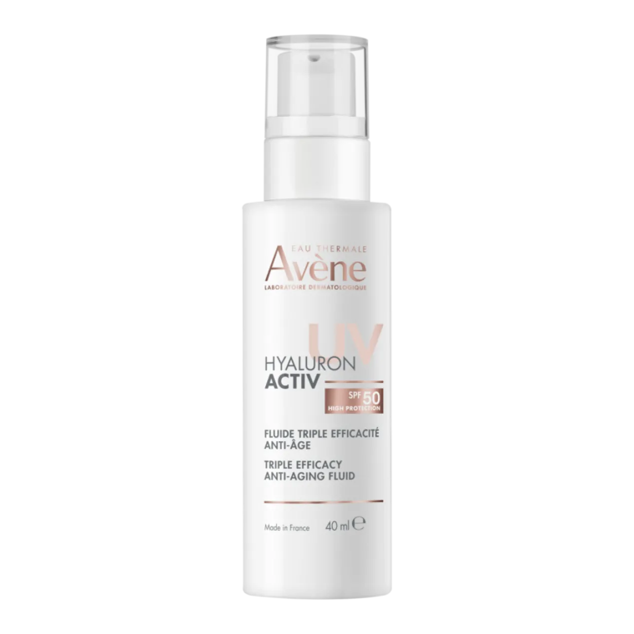 Hyaluron Activ UV Fluido Triple Eficacia SPF50