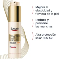 Hyaluron-Filler + Elasticity Crema de Día Ultraligera y Thiamidol SPF50