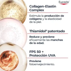 Hyaluron-Filler + Elasticity Crema de Día Ultraligera y Thiamidol SPF50
