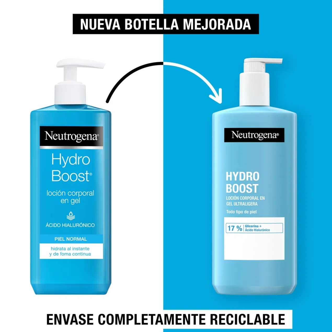Hydro Boost Crema Hidratante Corporal en Gel Ultraligera