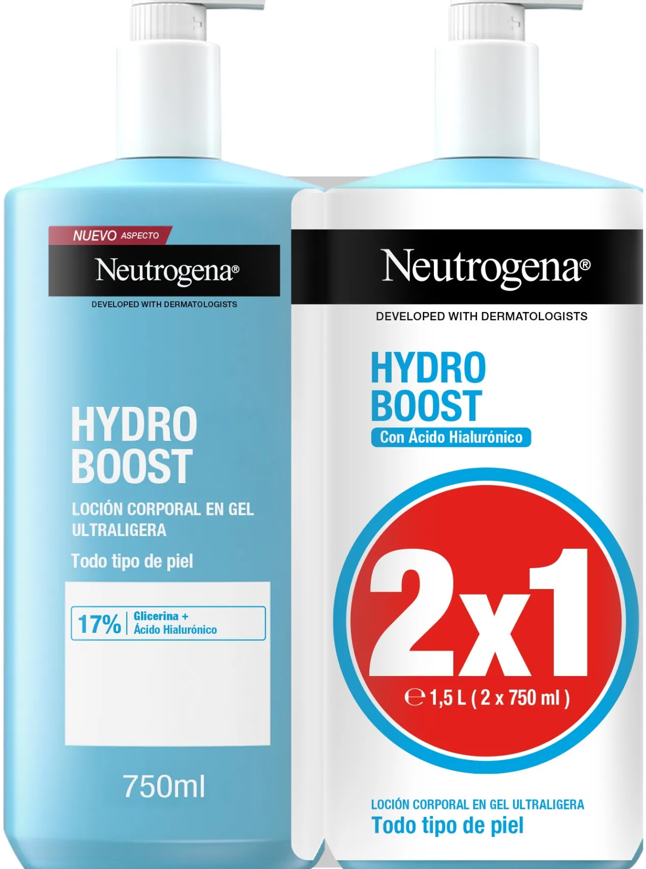 Hydro Boost Crema Hidratante Corporal en Gel Ultraligera