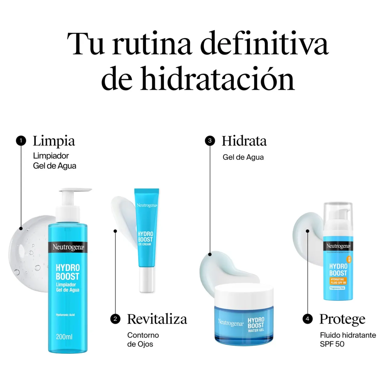 Hydro Boost Limpiador Facial Gel de Agua