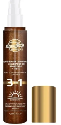 Iluminador Corporal +SPF15 Acelerador del bronceado 3 en 1