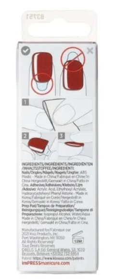 Impress Color Nails Uñas Postizas