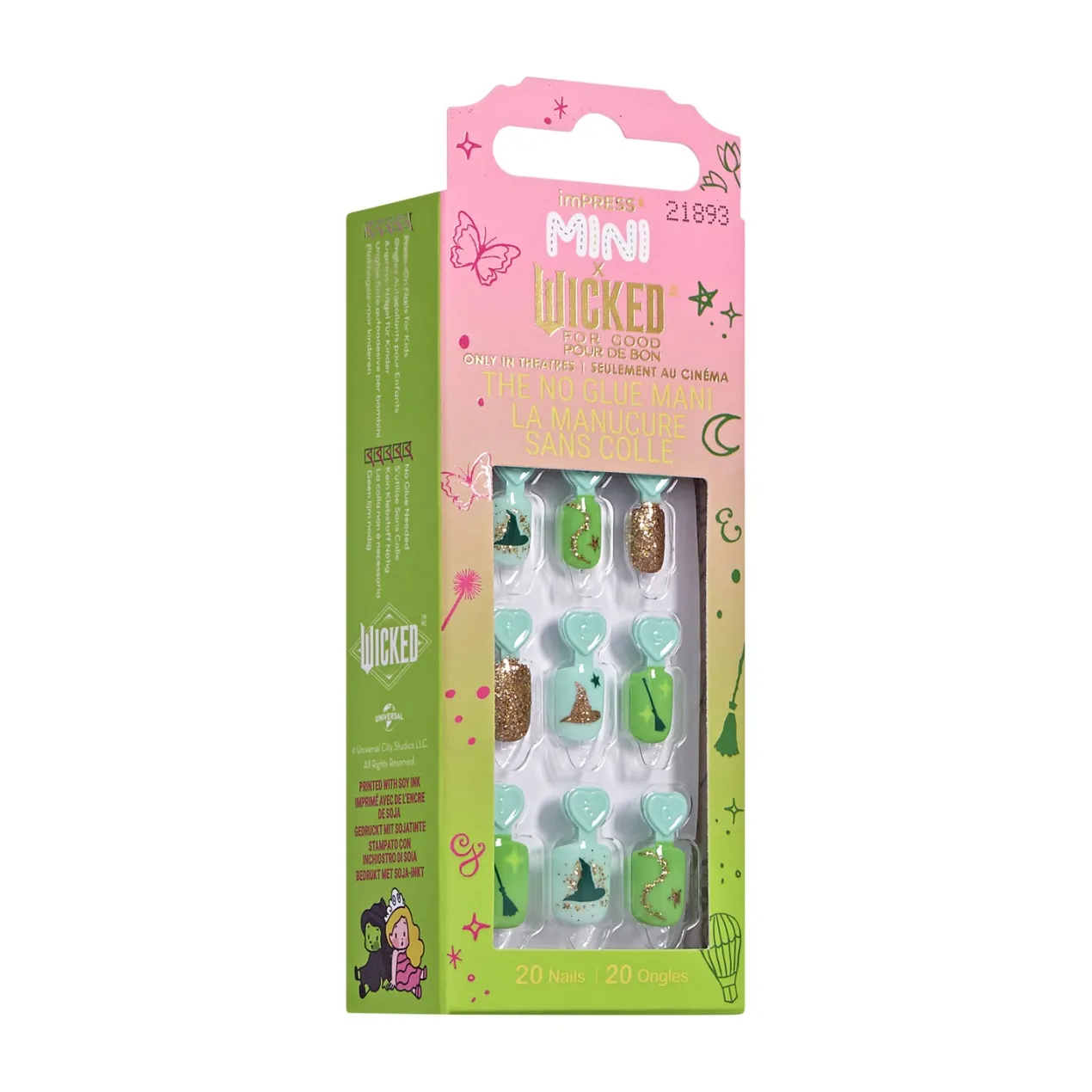 imPRESS Mini x Wicked For Good Perfect Duet Set Manicura