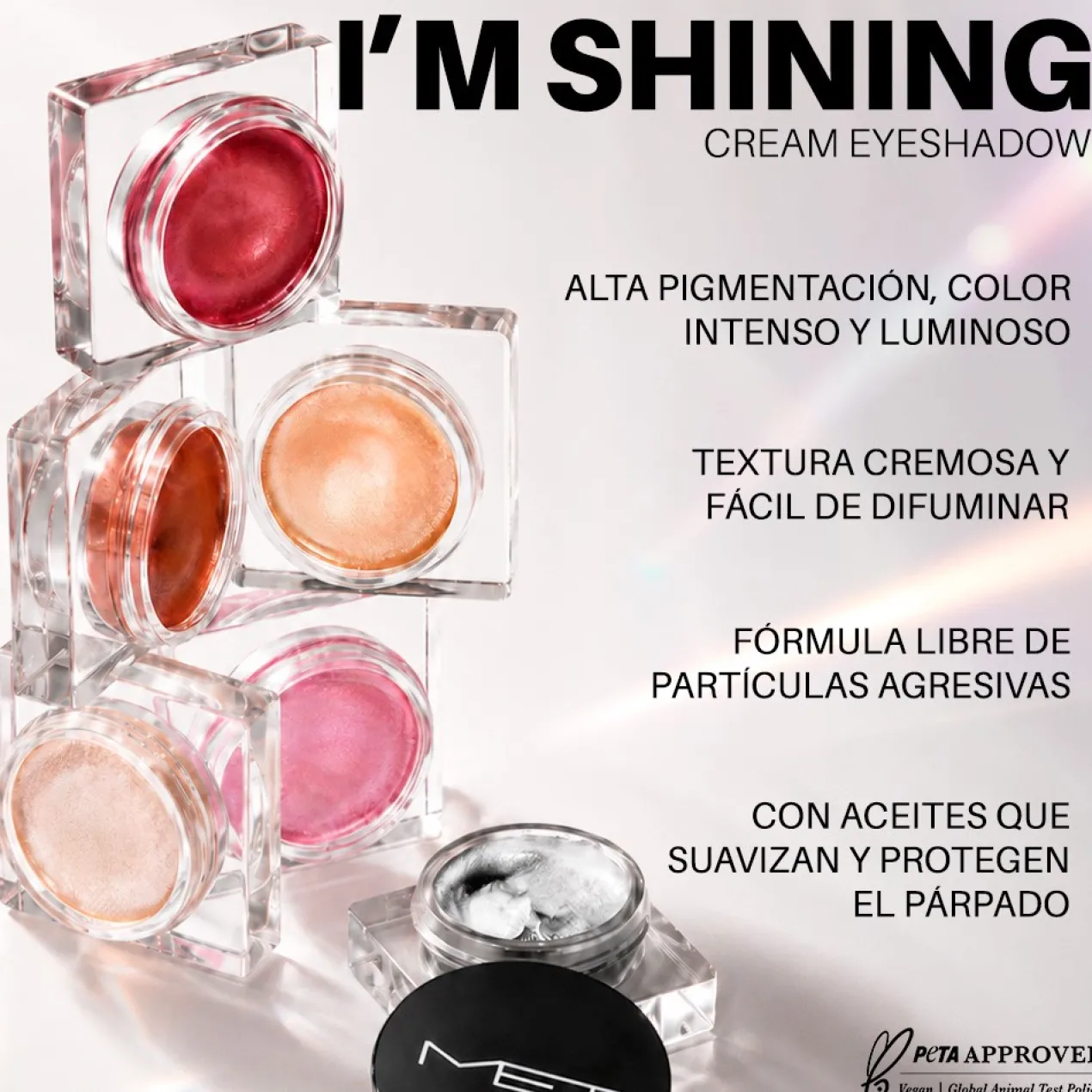 I'm Shinning Cream Eyeshadow Sombra de Ojos en Crema