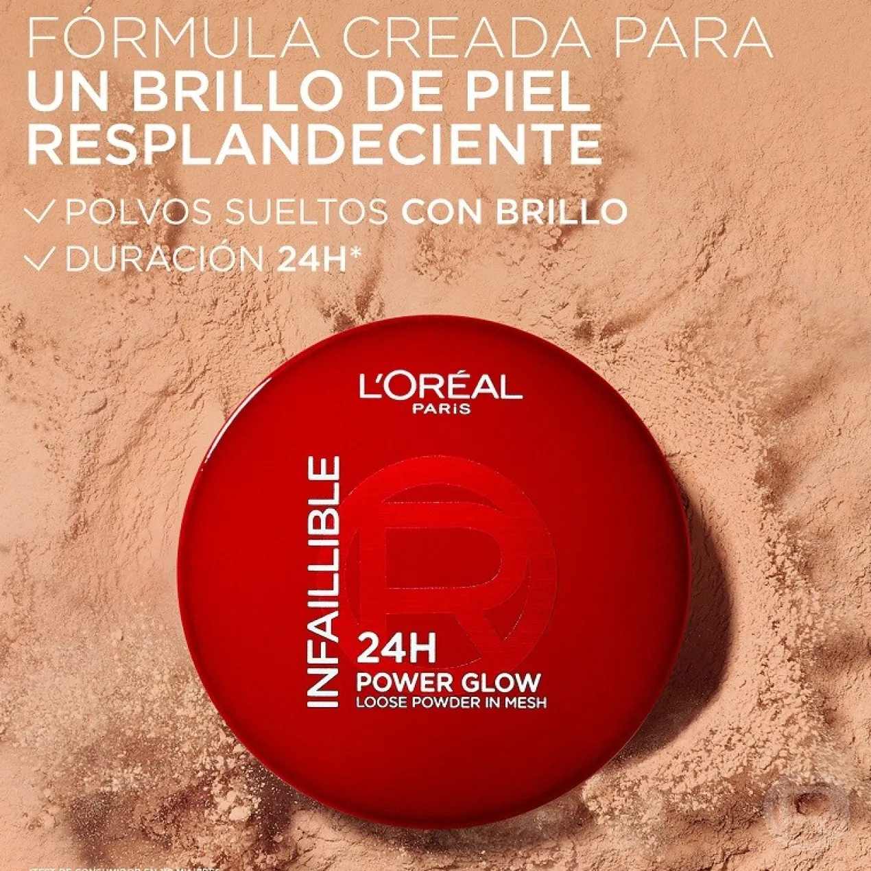 Infaillible 24H Power Glow Loose Powder