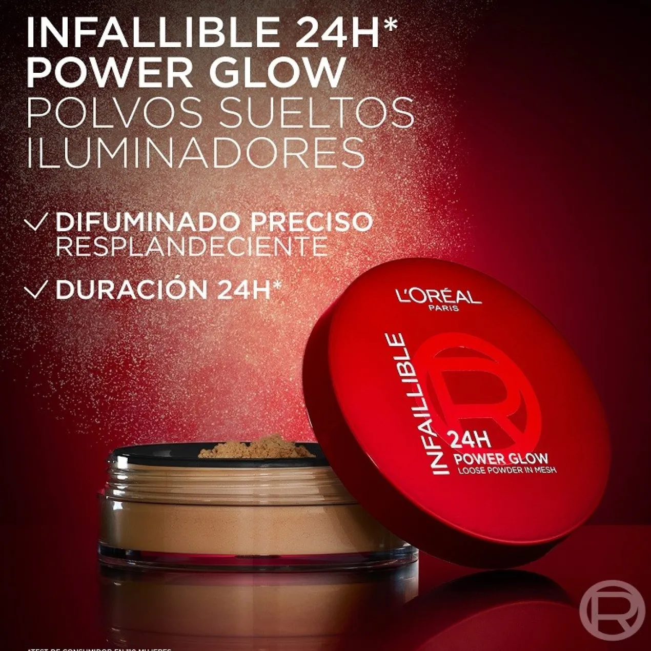 Infaillible 24H Power Glow Loose Powder