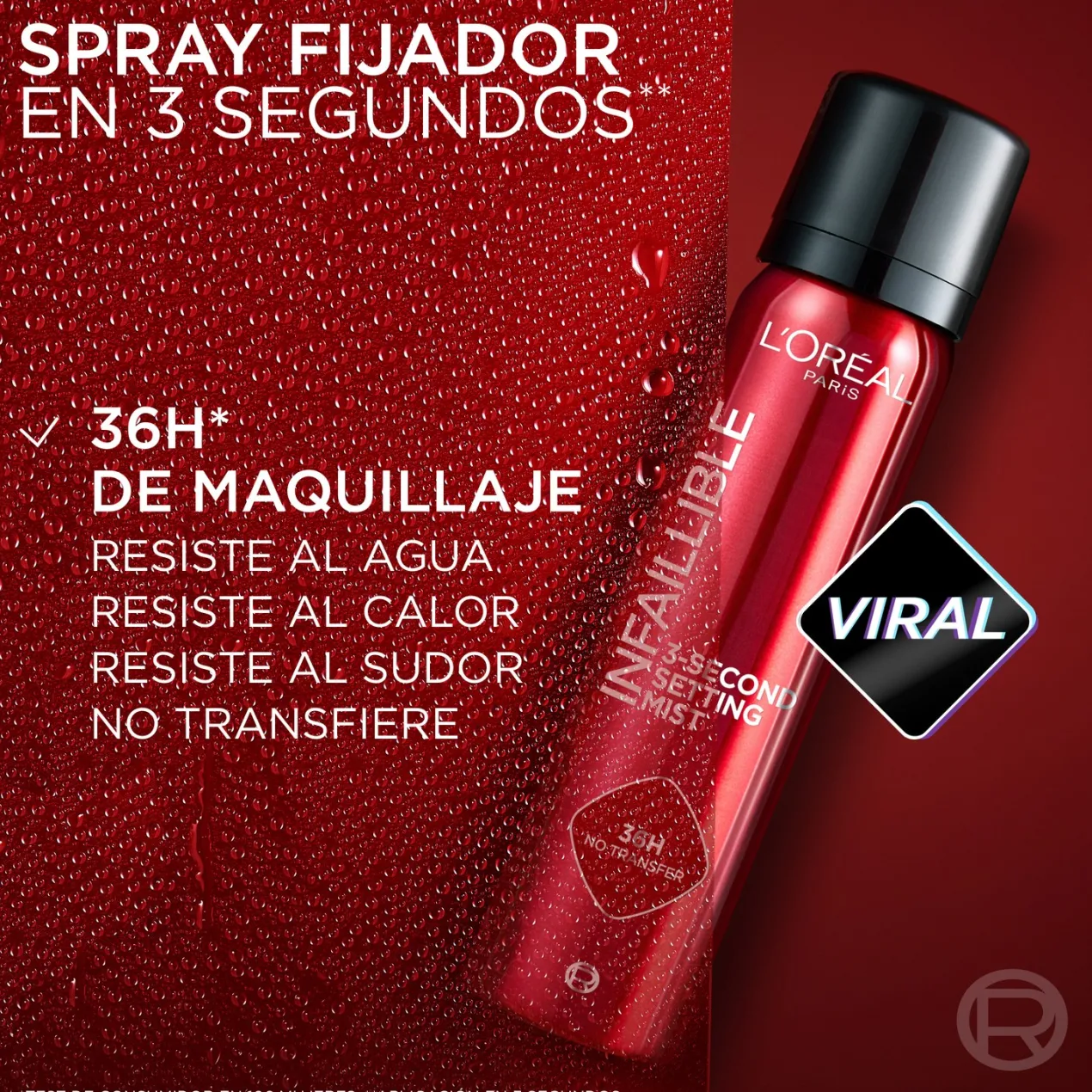 Infaillible Spray Fijador de Maquillaje