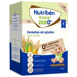 Innova Zer0% Papilla Cereales sin Gluten Arroz y Maíz