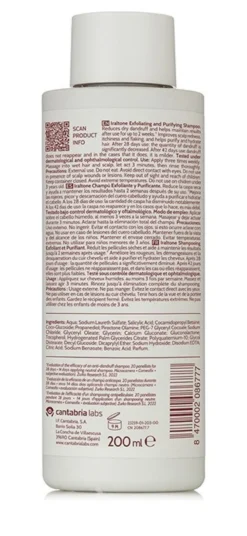 Iraltone Champú Exfoliante y Purificante