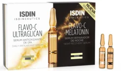 Isdinceutics Flavo-C Melatonin & Flavo-C Ultraglican Ampollas Day & Night