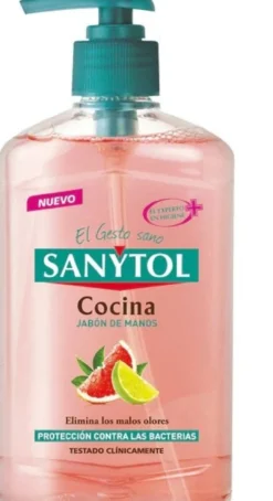 Jabón de Manos Antibacteriano Cocina
