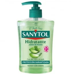 Jabón de manos hidratante anti bacterias
