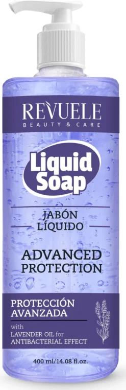 Jabón líquido antibacterial con Aceite de Lavanda