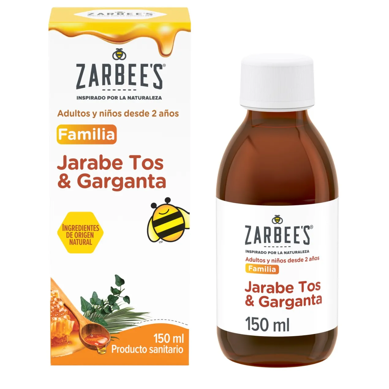 Jarabe Tos y Garganta con Miel