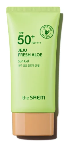 Jeju Fresh Aloe Sun Gel Protector Solar SPF50