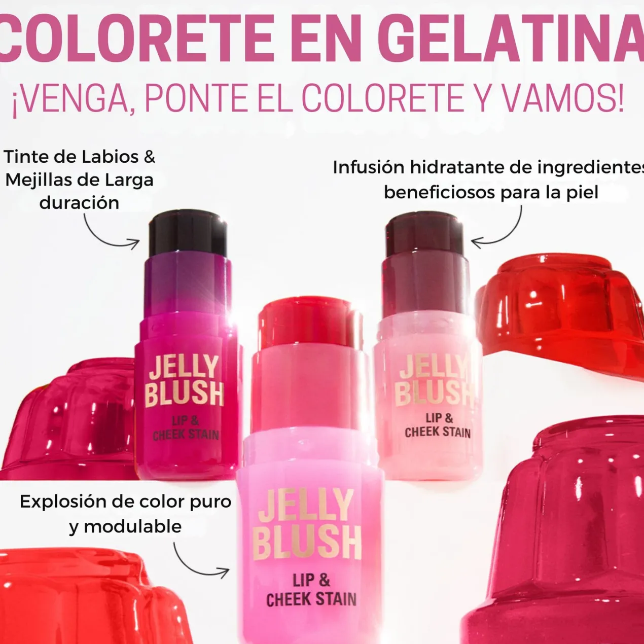 Jelly Blush Tinte Para Labios y Mejillas