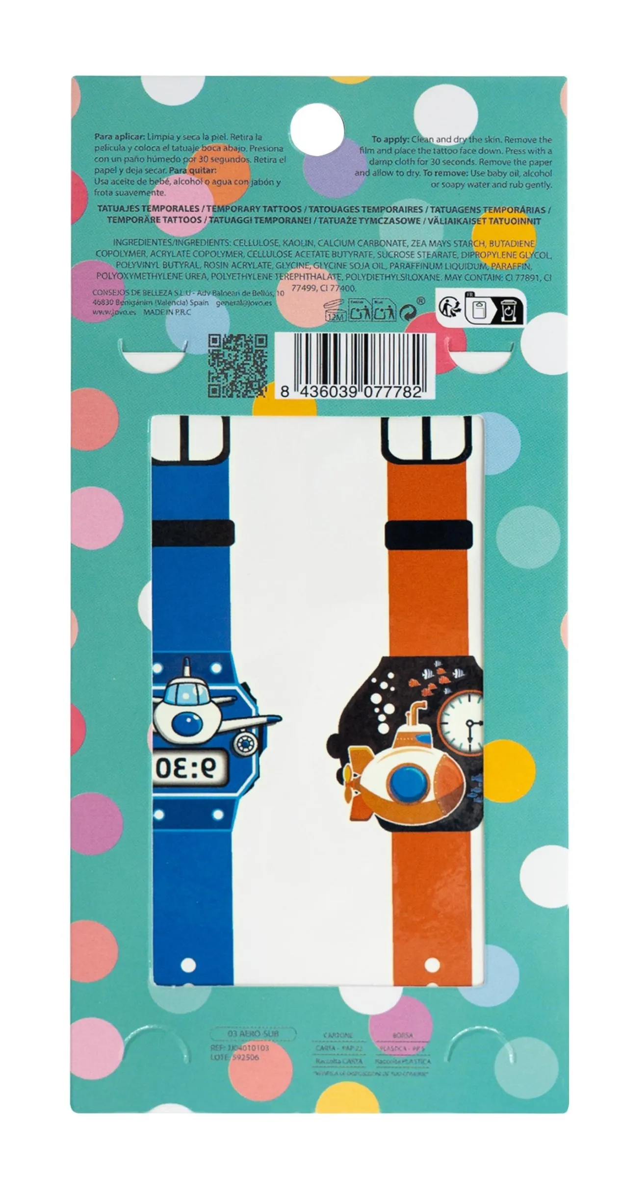 Junior Temporary Tattoos