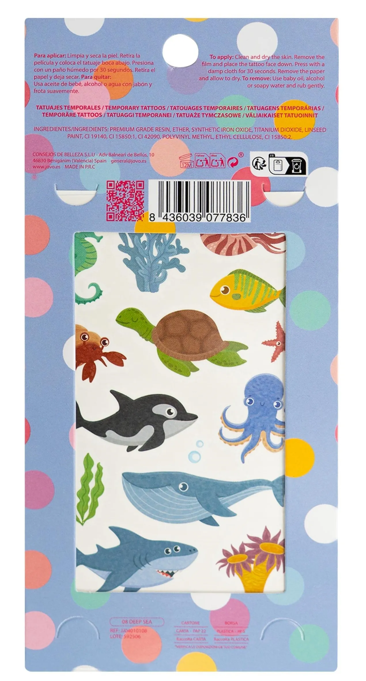 Junior Temporary Tattoos