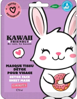Kawaii Mascarilla Facial de Tela Detox
