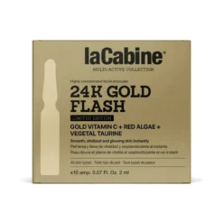 24K Gold Flash Ampolla efecto tensor inmediato