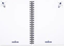 Kingdom Cuaderno Anillas 80 hojas