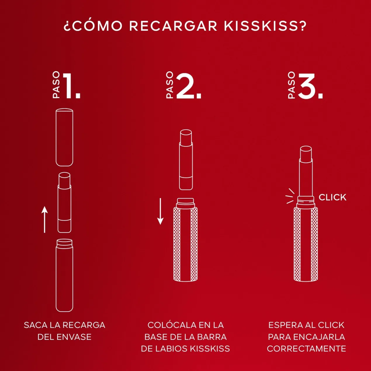 KissKiss Matte Lips Refill