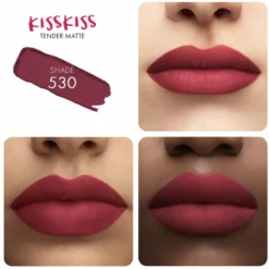 KissKiss Tender Matte Barra de Labios Mate Luminosa Confort 16h