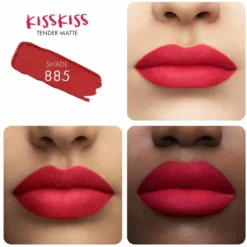 KissKiss Tender Matte Barra de Labios Mate Luminosa Confort 16h