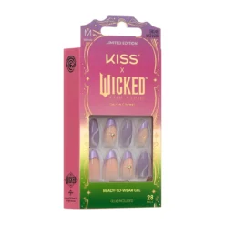 Kiss x Wicked For Good Set de Uñas Postizas