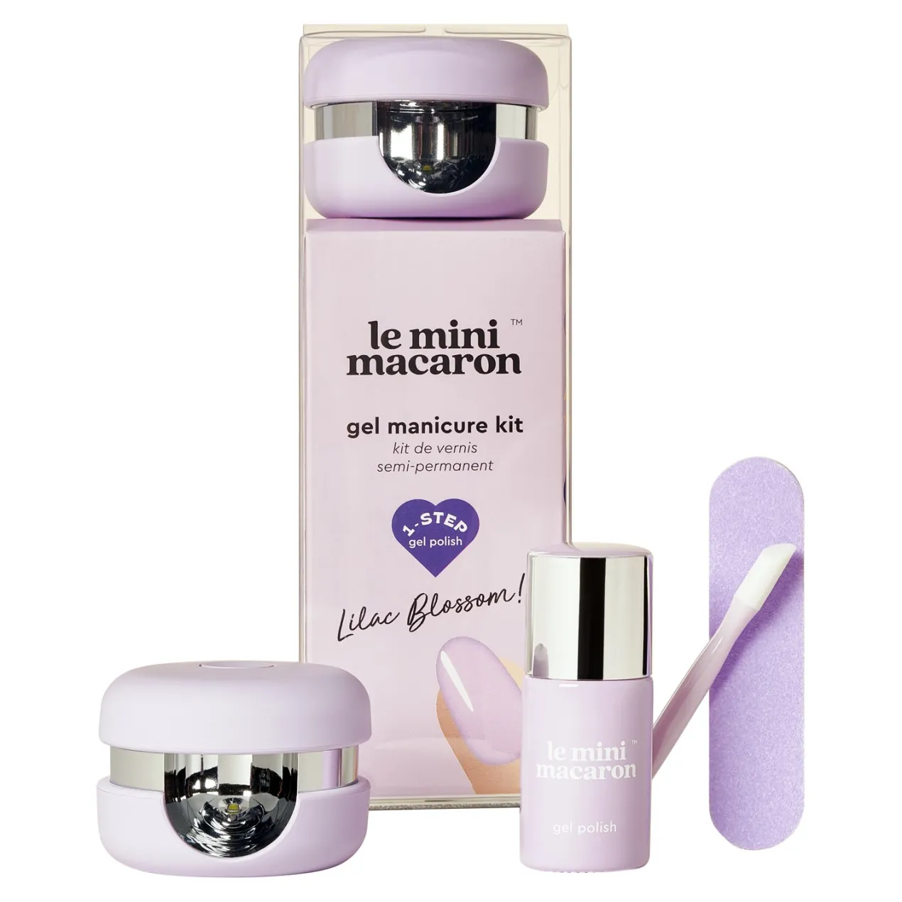 Kit de Manicura Semipermanente Lilac Blossom