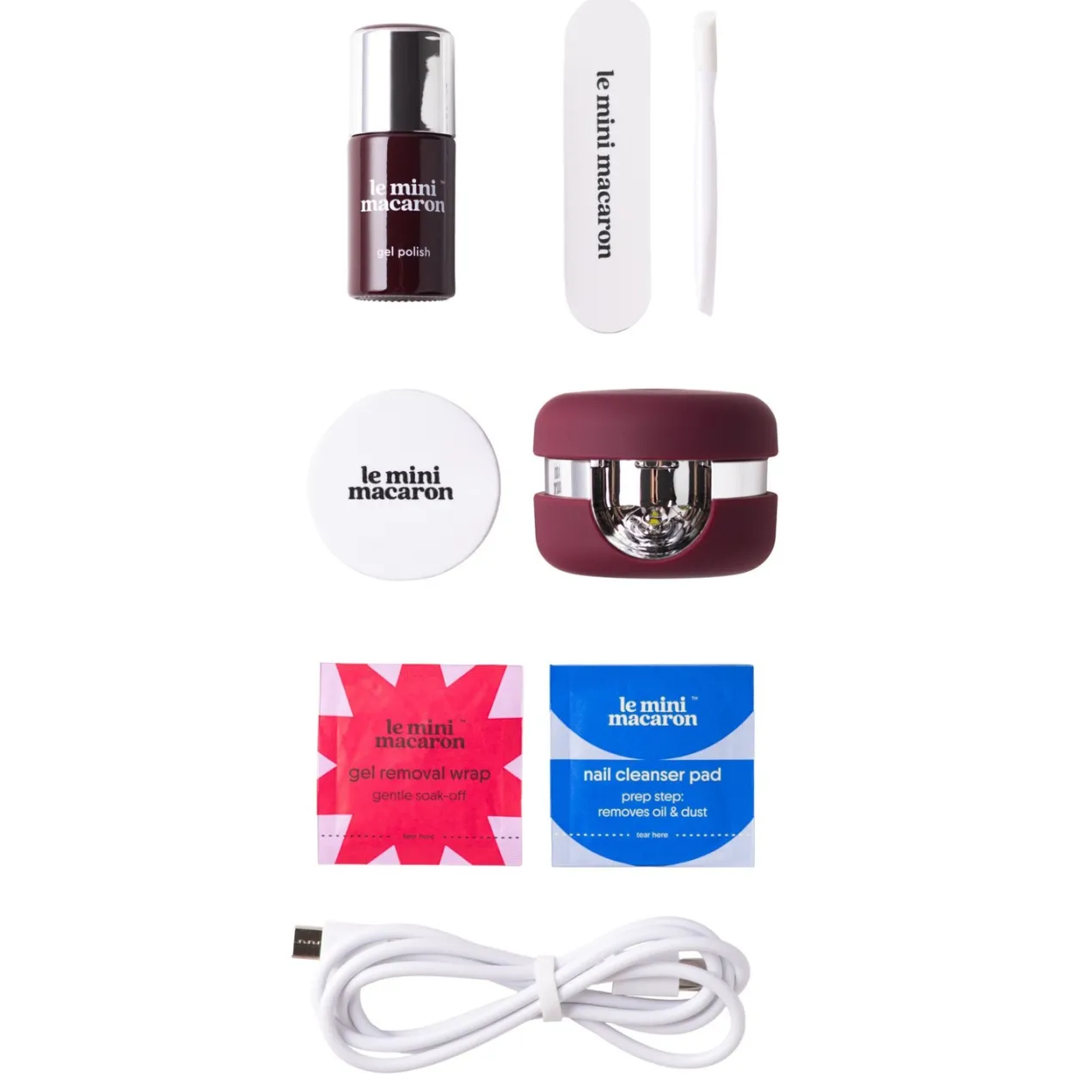 Kit de Manicura Semipermanente Inalámbrico Cassis