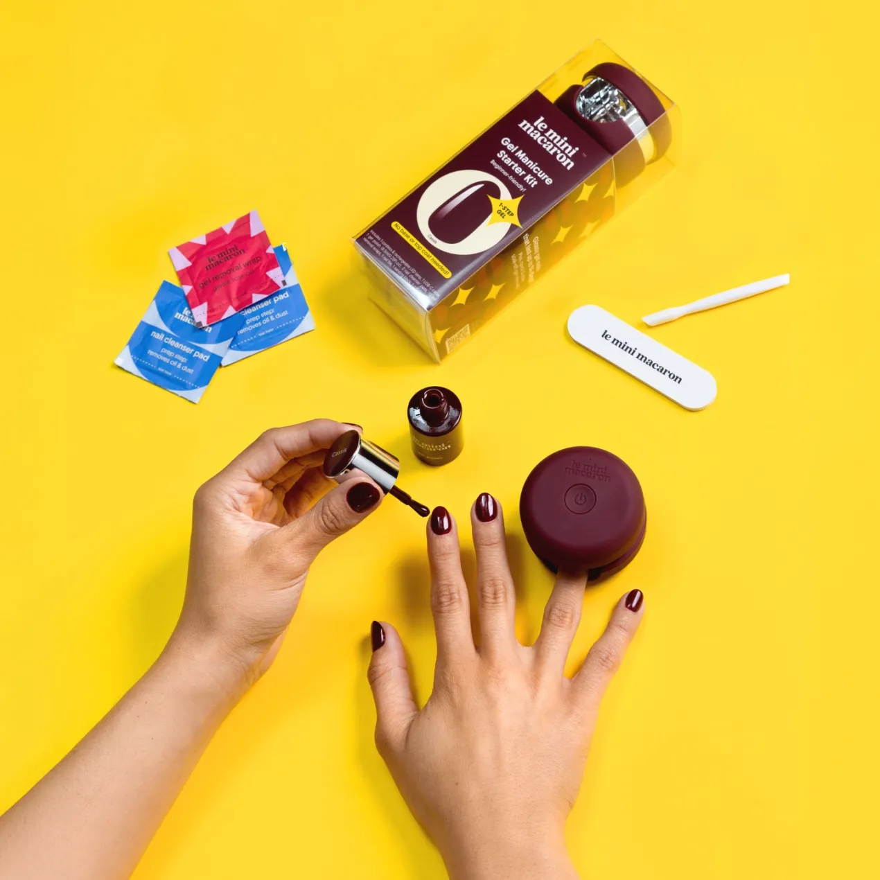 Kit de Manicura Semipermanente Inalámbrico Cassis