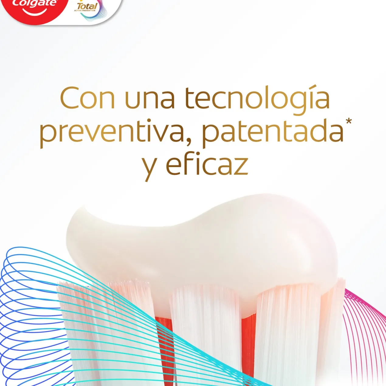 Kit de Viaje Portátil Cepillo Dental Suave + Pasta de Dientes Total Prevención Activa Original