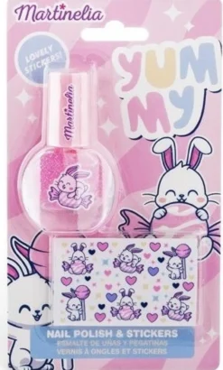 Kit Esmalte de Uñas y Pegatinas