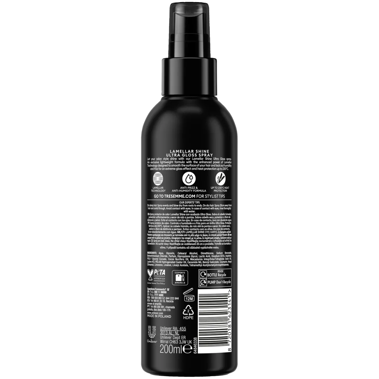 Lamellar Shine Spray