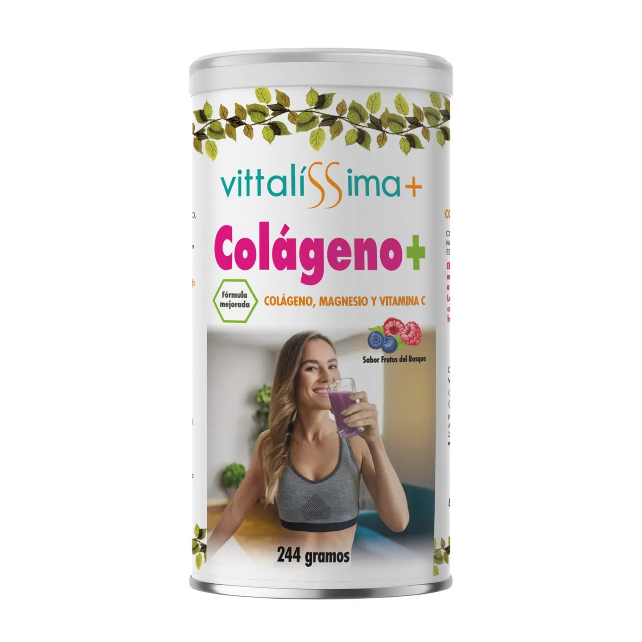 Lata Colágeno, Vitamina C y Magnesio