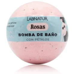 Lavanda Bomba de Baño con Pétalos