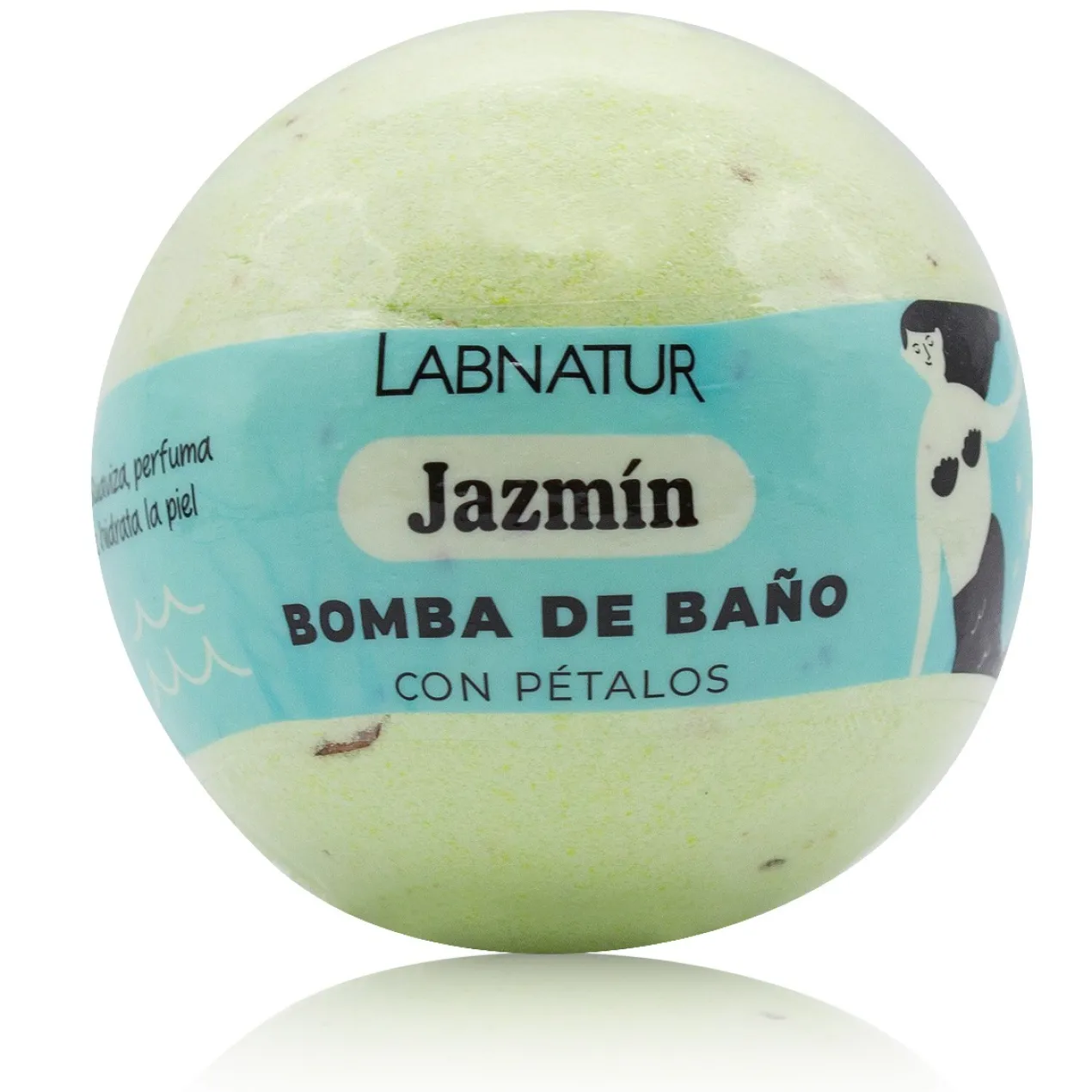 Lavanda Bomba de Baño con Pétalos