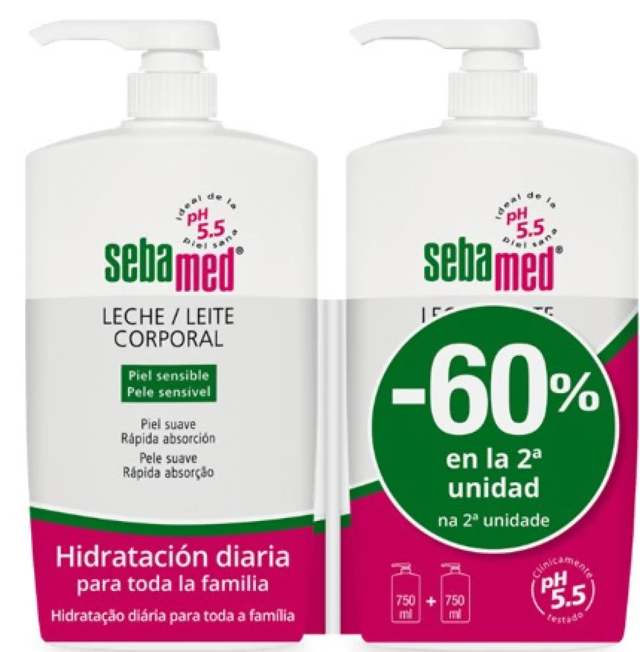 Leche Corporal Piel Sensible