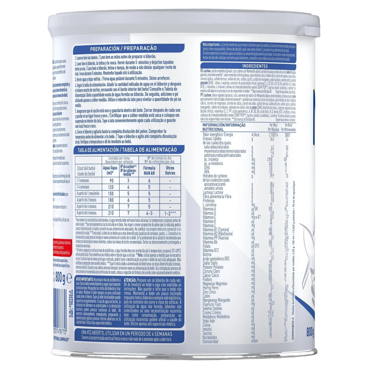 Leche Nan Expert Lactantes con Regurgitaciones