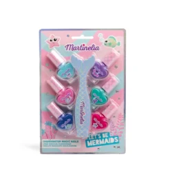 Let's Be Mermaids Set Uñas Mágicas Submarinas